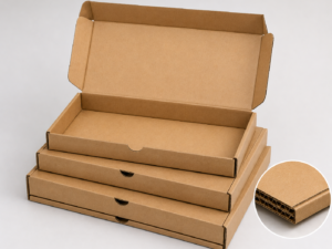 Cartons et boîtes pour produits plats
