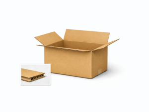 Carton simple ondulation