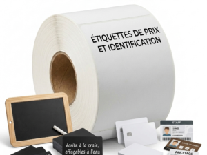Étiquettes de prix et identification alimentaire