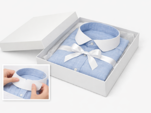 Collerette carton cadeau