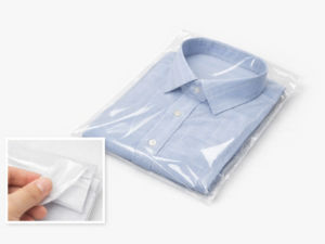 Sachet plastique chemise